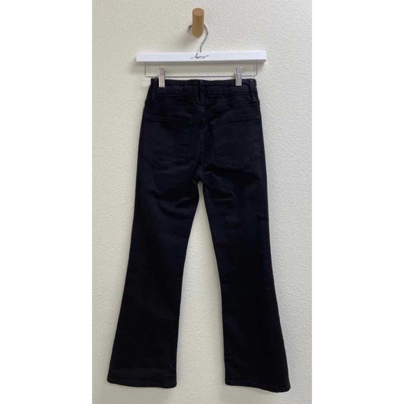Frame Le Crop Mini Boot Cut Black Size 24 - Picture 2 of 2